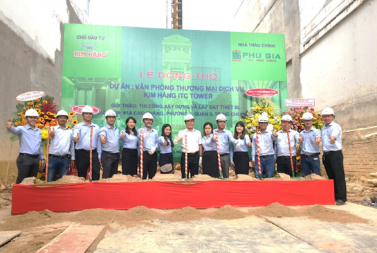KHỞI CÔNG VĂN PHÒNG THƯƠNG MẠI DỊCH VỤ KIM HẰNG ITC - TOWER