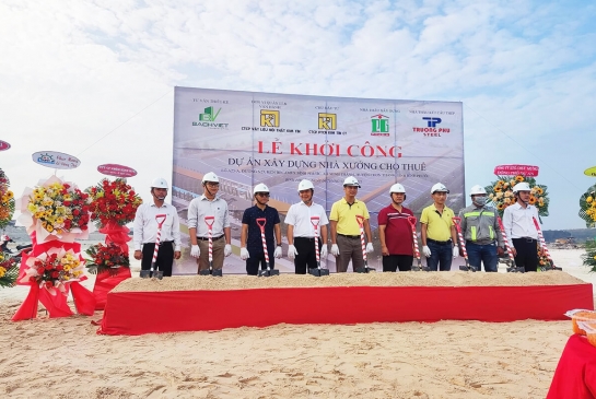 LỄ ĐỘNG THỔ DỰ ÁN XÂY DỰNG NHÀ XƯỞNG KIM TÍN CHƠN THÀNH